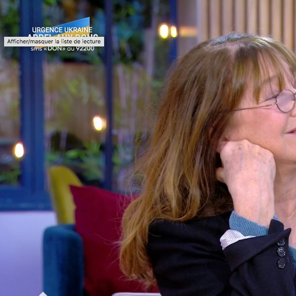 Jane Birkin évoque ses souvenirs au domicile de Serge Gainsbourg situé 5 bis rue de Verneuil à Paris, prochainement transformé en musée