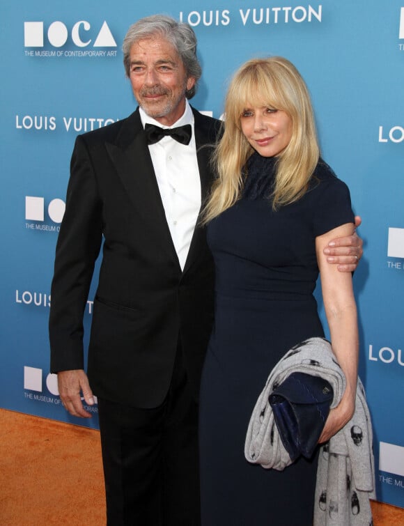 Todd Morgan et sa femme Rosanna Arquette au gala annuel "Museum Of Contemporary Art" à Los Angeles