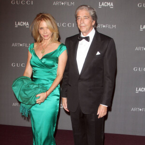 Rosanna Arquette et Todd Morgan - Célébrités au "LACMA Art Gala" à Los Angeles. Le 27 octobre 2012.