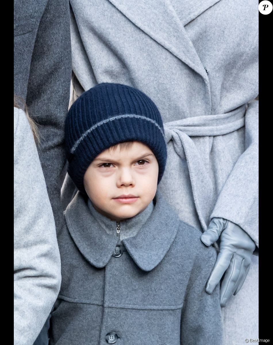 Le prince Oscar - La famille royale de Suède participe à la cérémonie "Princess Victoria name day" à Stockholm le 12 mars 2022.