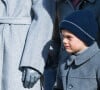 Le prince Oscar - La famille royale de Suède participe à la cérémonie "Princess Victoria name day" à Stockholm le 12 mars 2022