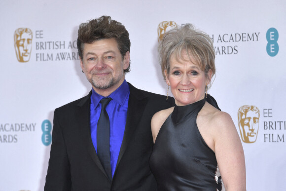 Andy Serkis et Lorraine Ashbourne étaient invités aux British Academy Film Awards 2022 (BAFTA) au Royal Albert Hall de Londres, Grande-Bretagne, le 13 mars 2022. Photo by Aurore Marechal/ABACAPRESS.COM