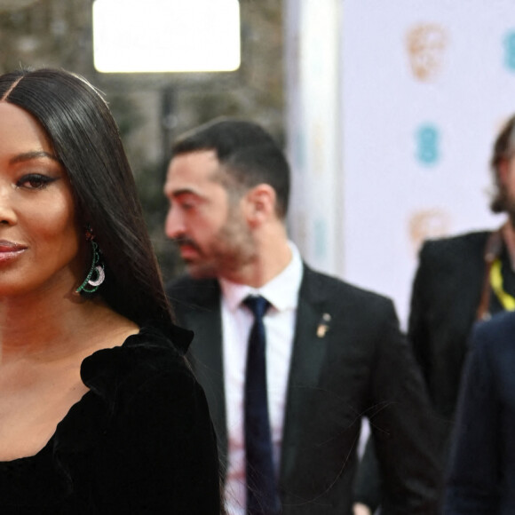 Naomi Campbell - Photocall de la cérémonie des BAFTA 2022 (British Academy Film Awards) au Royal Albert Hall à Londres le 13 mars 2022. 