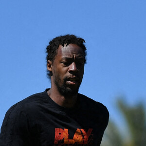 Gael Monfils - Tournoi BNP Paribas Open 2022 d'Indian Wells le 12 mars 2022 © Antoine Couvercelle / Panoramic / Bestimage