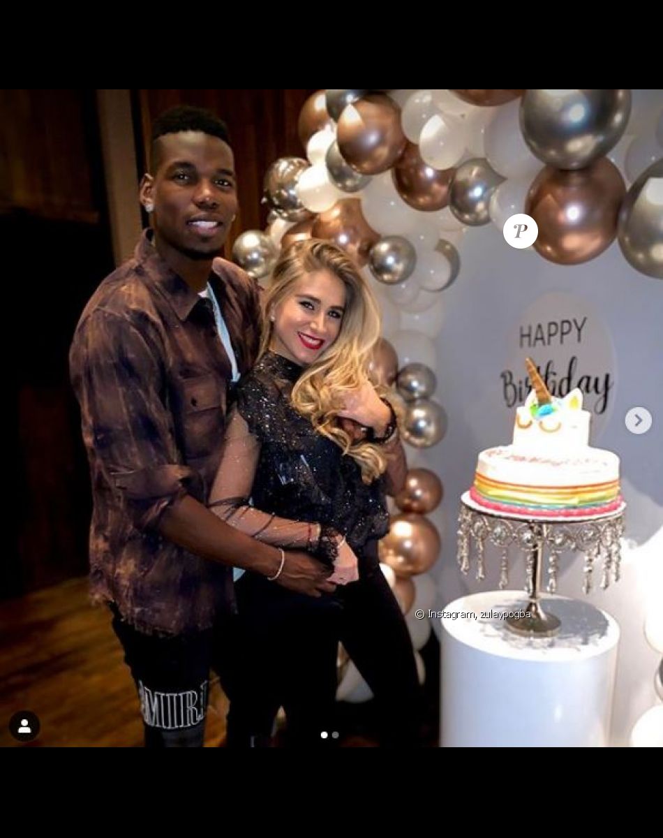 Paul Pogba a célébré son anniversaire avec son épouse Maria Zulay Pogba et leurs deux fils.