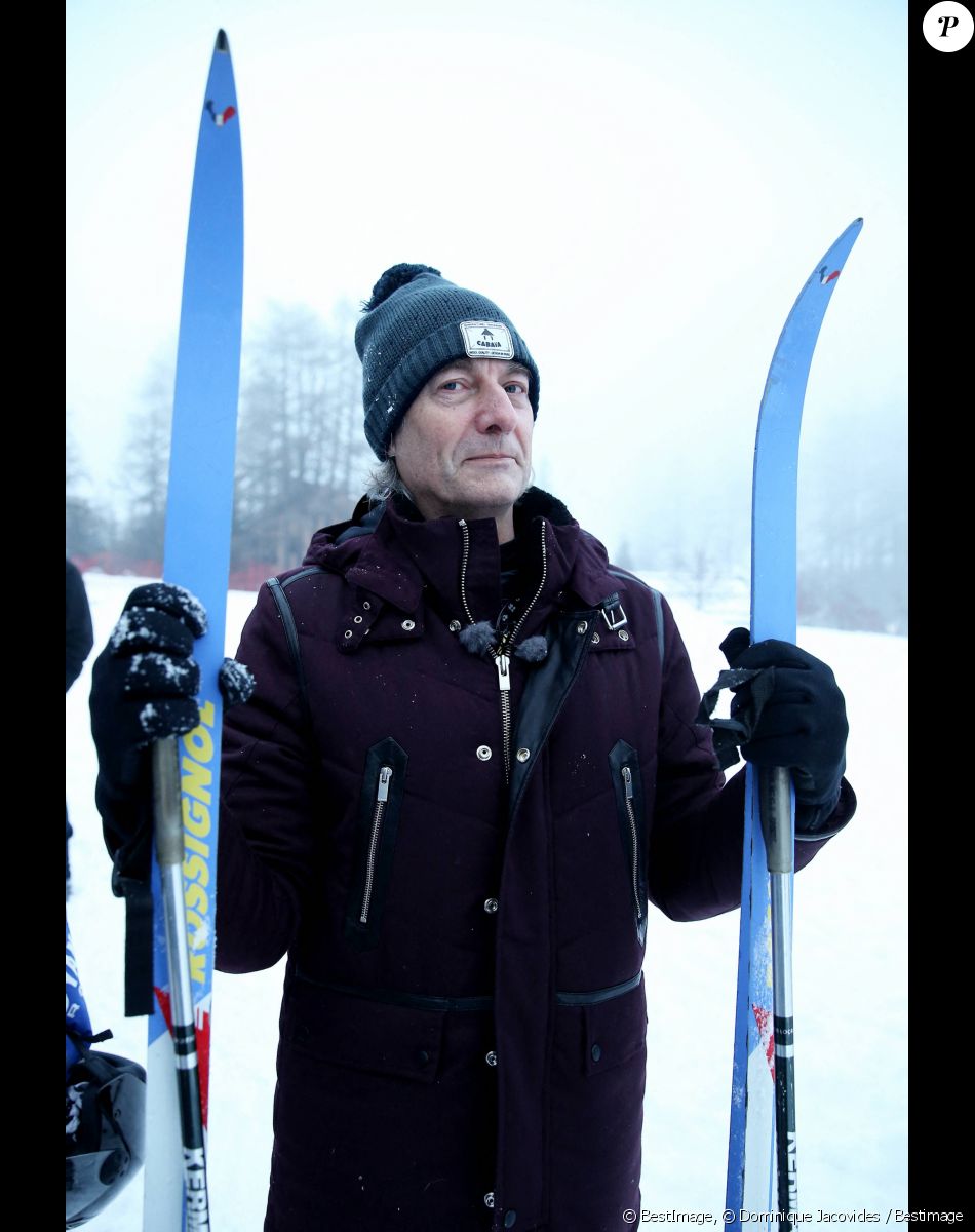 Exclusif - Gilles Verdez - Les chroniqueurs de "Touche pas à mon poste" (TPMP) tournent "TPMP fait du ski" à Montgenèvre dans les Hautes-Alpes le 17 décembre 2016 © Dominique Jacovides / Bestimage
