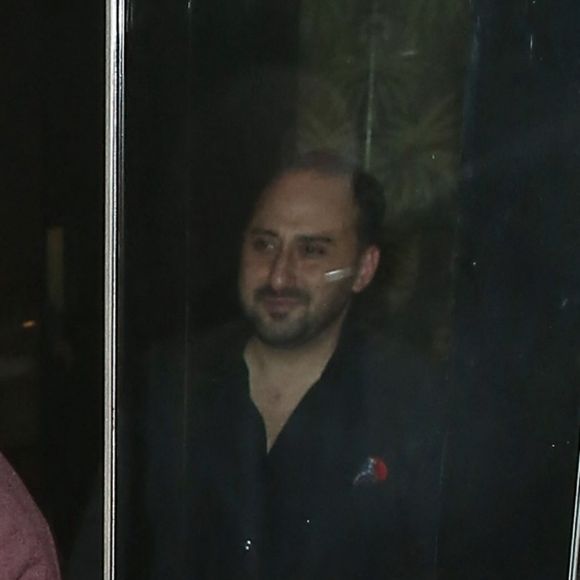 Cristiano Ronaldo, sa compagne Georgina Rodríguez et son fils Cristiano Ronaldo Jr. ont dîné au restaurant Zela à Londres le 13 novembre 2018.
