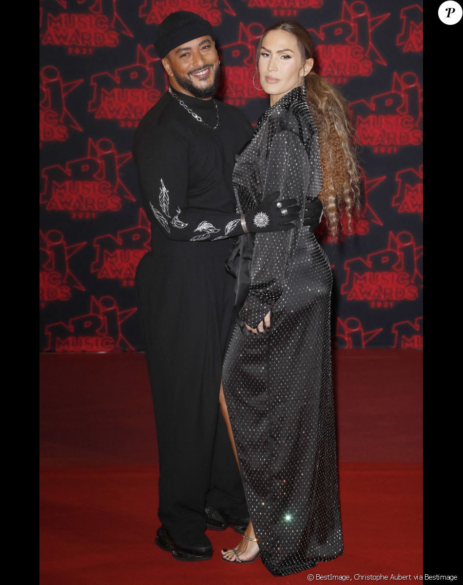 Slimane, Vitaa lors de la 23ème édition des NRJ Music Awards 2021 au Palais des Festivals de Cannes, le 20 novembre 2021. © Christophe Aubert via Bestimage