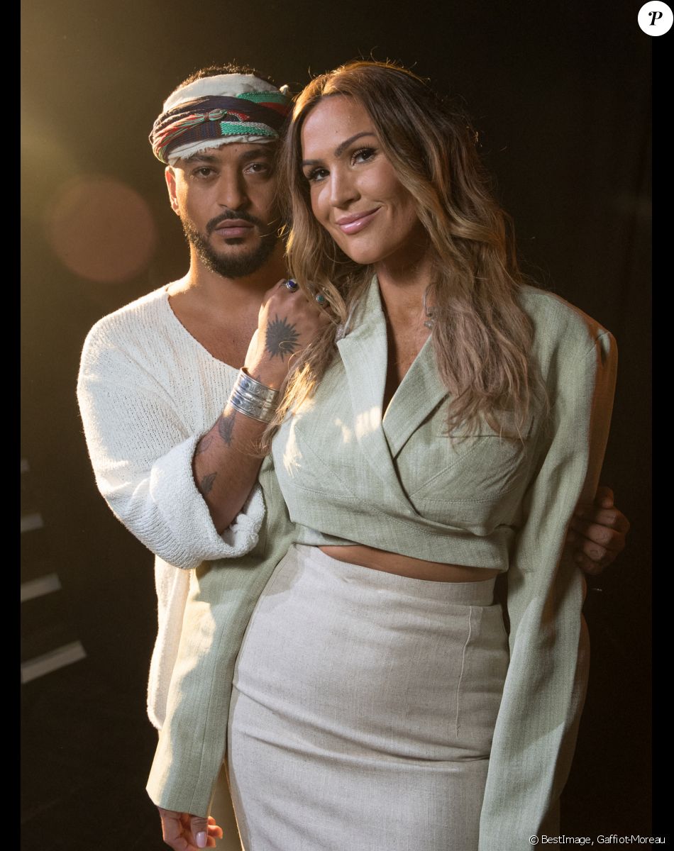 Exclusif - Slimane et Vitaa - Backstage de l'enregistrement de l'émission "La Chanson secrète 7 " à la Scène musicale à Paris © Gaffiot-Moreau / Bestimage