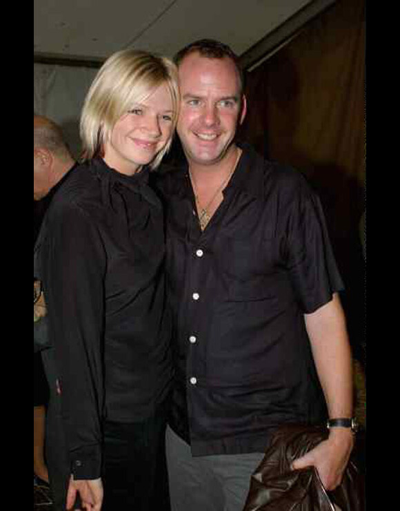 DJ Fatboy Slim et sa femme Zoë Ball en septembre 2001