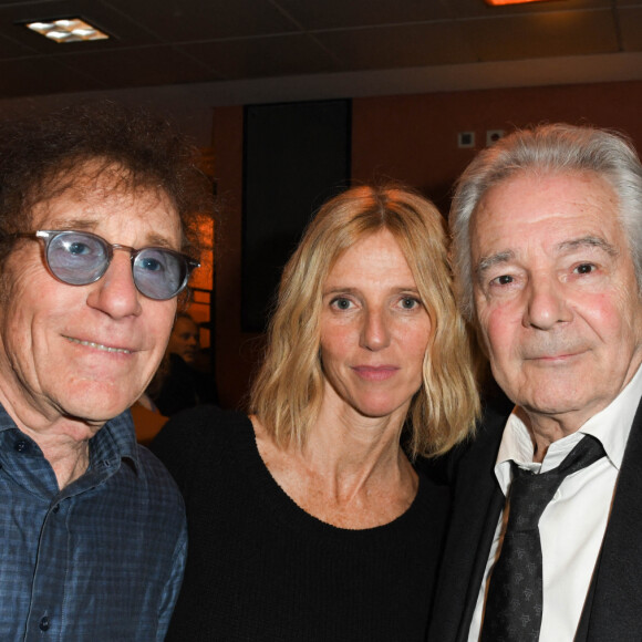 Alain Souchon, Sandrine Kiberlain et Pierre Arditi - Arrivées et backstage du 14ème Gala de la Fondation pour la recherche sur Alzheimer à l' Olympia à Paris le 18 mars 2019. © Coadic Guirec/Bestimage 