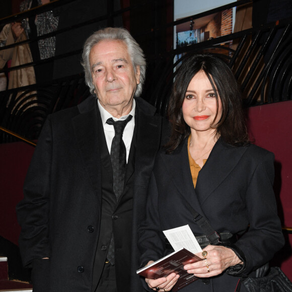 Evelyne Bouix et son mari Pierre Arditi - Arrivées et backstage du 14ème Gala de la Fondation pour la recherche sur Alzheimer à l' Olympia à Paris le 18 mars 2019. © Coadic Guirec/Bestimage 