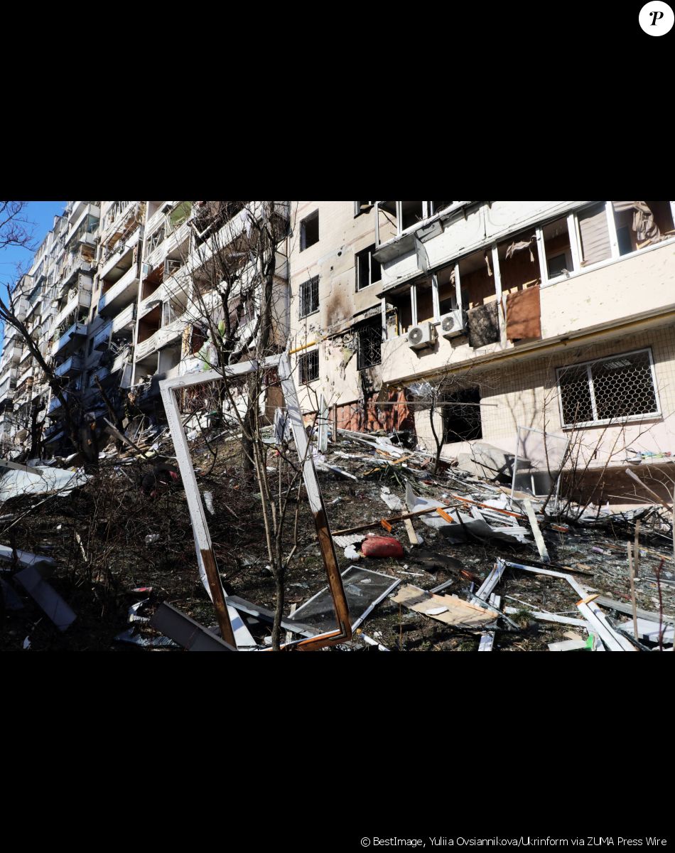 Guerre en Ukraine : Kiev est en ruine après les bombardements de la Russie le 15 mars 2022