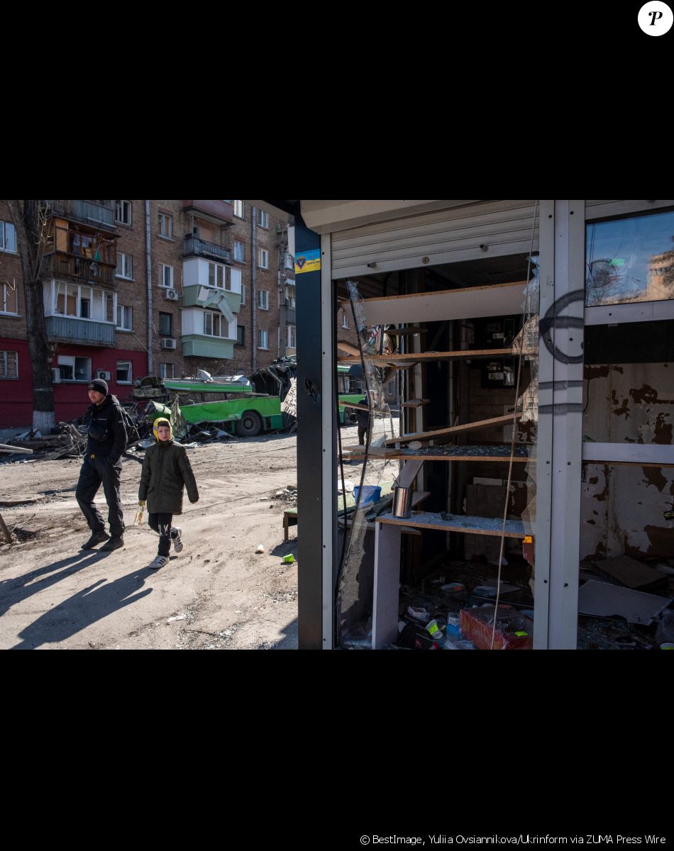 Guerre en Ukraine : Kiev est en ruine après les bombardements de la Russie le 15 mars 2022