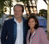 Exclusif - Anne Hidalgo et son mari Jean-Marc Germain - Concert de Paris sur le Champ de Mars à l'occasion de la Fête Nationale à Paris