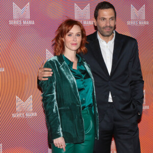 Audrey Fleurot , Medhi Nebbou lors de la cérémonie d'ouverture du Festival Séries Mania (festival international consacré aux séries télévisées du monde entier) à Lille, France, le 18 mars 2022. © Stéphane Vansteenkiste/Bestimage 