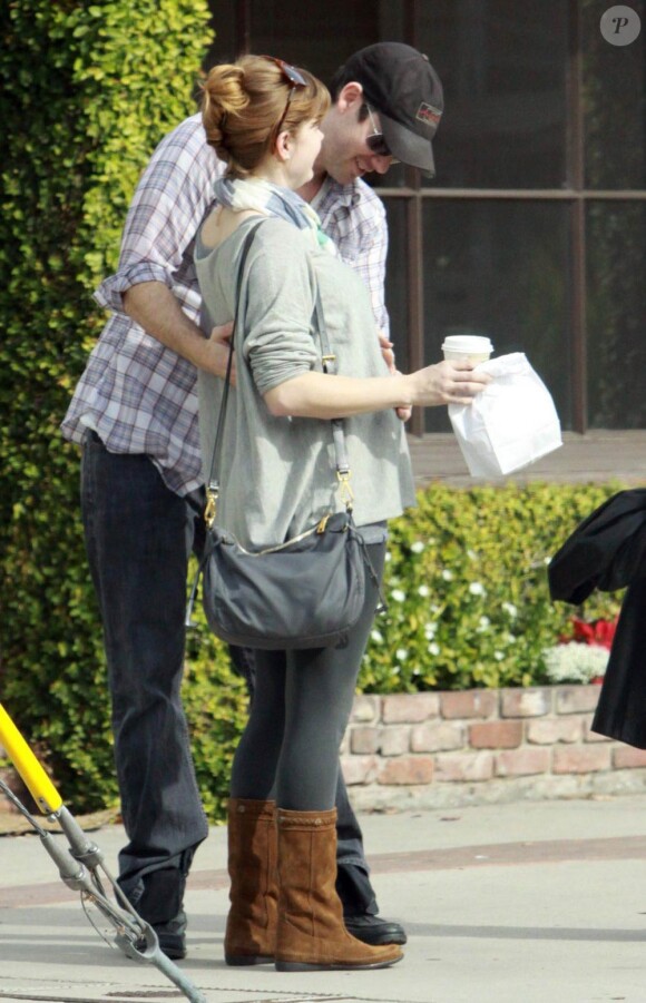 Amy Adams et son fiancé se baladent à L.A. 18/10/2010