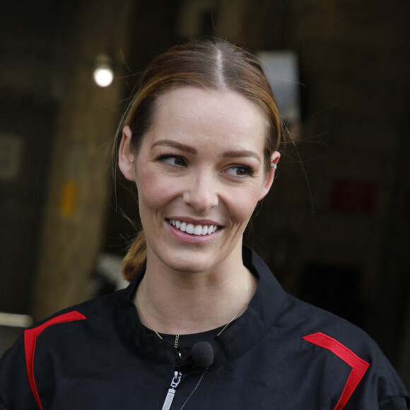 Maëva Coucke - 3e édition du challenge automobile "Talon Piste, Woman Charity Racing Challenge" au Circuit Bugatti du Mans. Le 20 mars 2022. © Denis Guignebourg / Bestimage