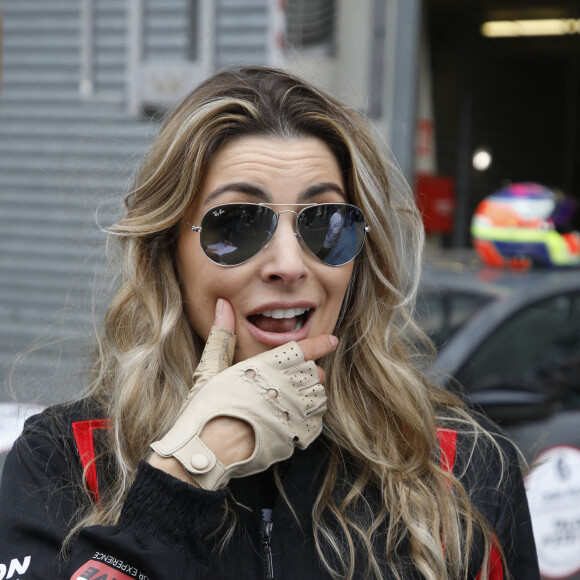 Candice Pascal - 3e édition du challenge automobile "Talon Piste, Woman Charity Racing Challenge" au Circuit Bugatti du Mans. Le 20 mars 2022. © Denis Guignebourg / Bestimage