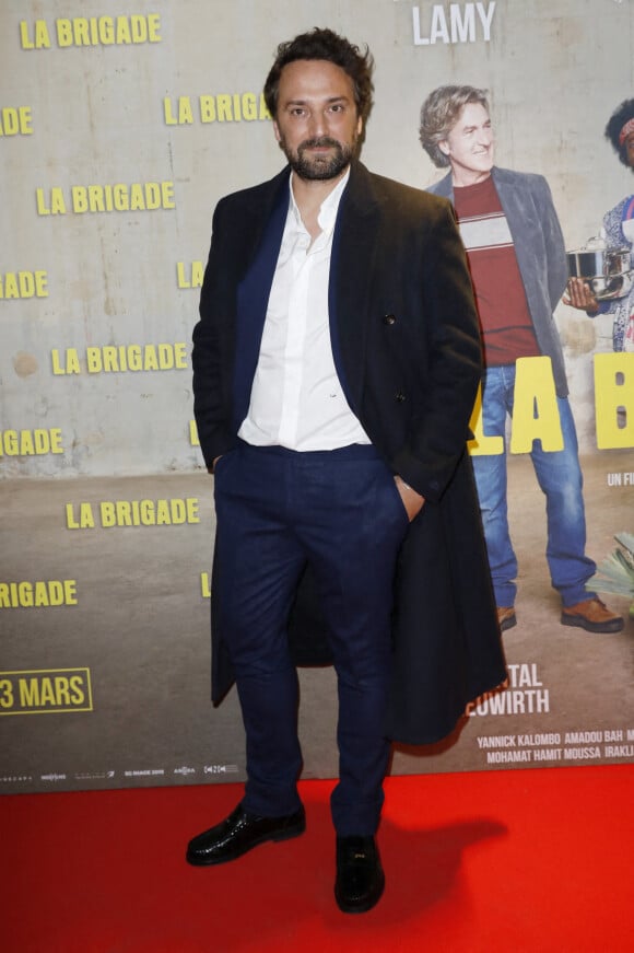 Louis-Julien Petit - Avant-première du film "La Brigade" au Cinéma Pathé Wepler à Paris. Le 21 mars 2022. © Marc Ausset-Lacroix/Bestimage