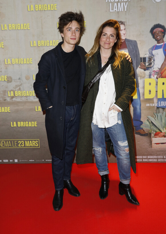 Juliette Delacroix - Avant-première du film "La Brigade" au Cinéma Pathé Wepler à Paris. Le 21 mars 2022. © Marc Ausset-Lacroix/Bestimage