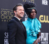 Joshua Jackson et Jodie Turner-Smith assistent à la 27ème édition des Critics Choice Awards à Los Angeles.