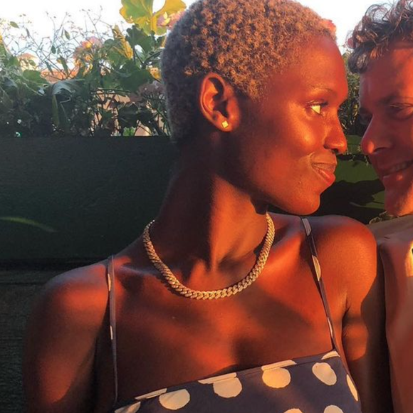 Jodie Turner-Smith et son mari Joshua Jackson en 2019.