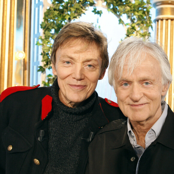 Portrait du chanteur Dave et son mari Patrick Loiseau