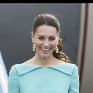 Prince William et Kate Middleton, le duc et la Duchesse de Cambridge, arrivent dans les Bahamas pour la dernière étape de leur Royal Tour dans les Caraïbes. Les Bahamas, 24 mars 2022. Photo de Stephen Lock/i-Images/ABACAPRESS.COM