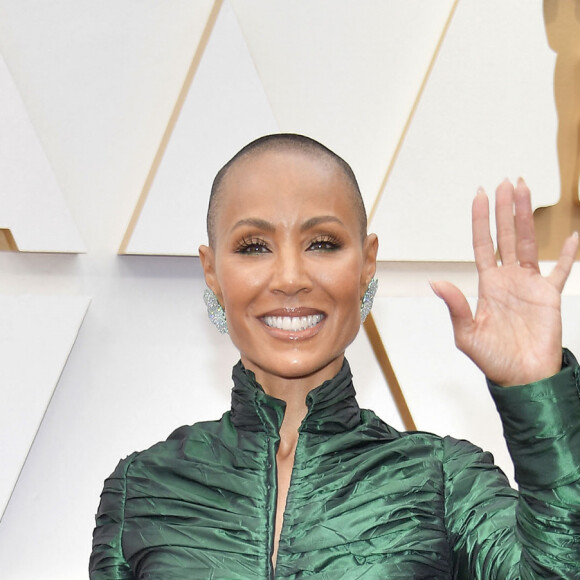 Jada Pinkett Smith au photocall de la 94ème édition de la cérémonie des Oscars à Los Angeles, le 27 mars 2022.