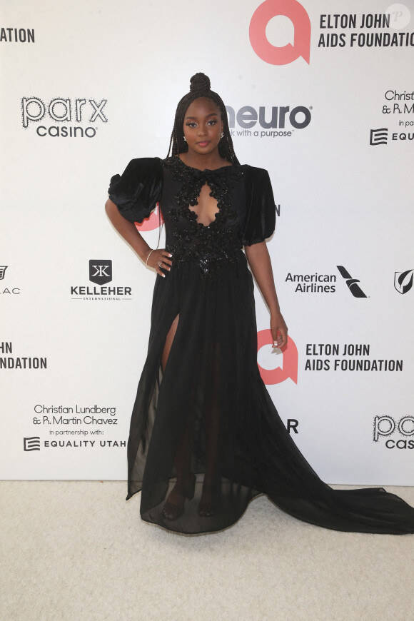 Daniele Lawson - Photocall de la soirée "Elton John AIDS Foundation" lors de la 94ème édition de la cérémonie des Oscars à Los Angeles, le 27 mars 2022.