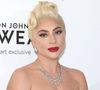 Lady GaGa au photocall de la soirée "Elton John AIDS Foundation" lors de la 94ème édition de la cérémonie des Oscars à Los Angeles