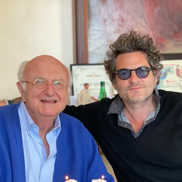 Matthieu Chedid et Vladimir Cosma sur Instagram. Le 13 avril 2021.