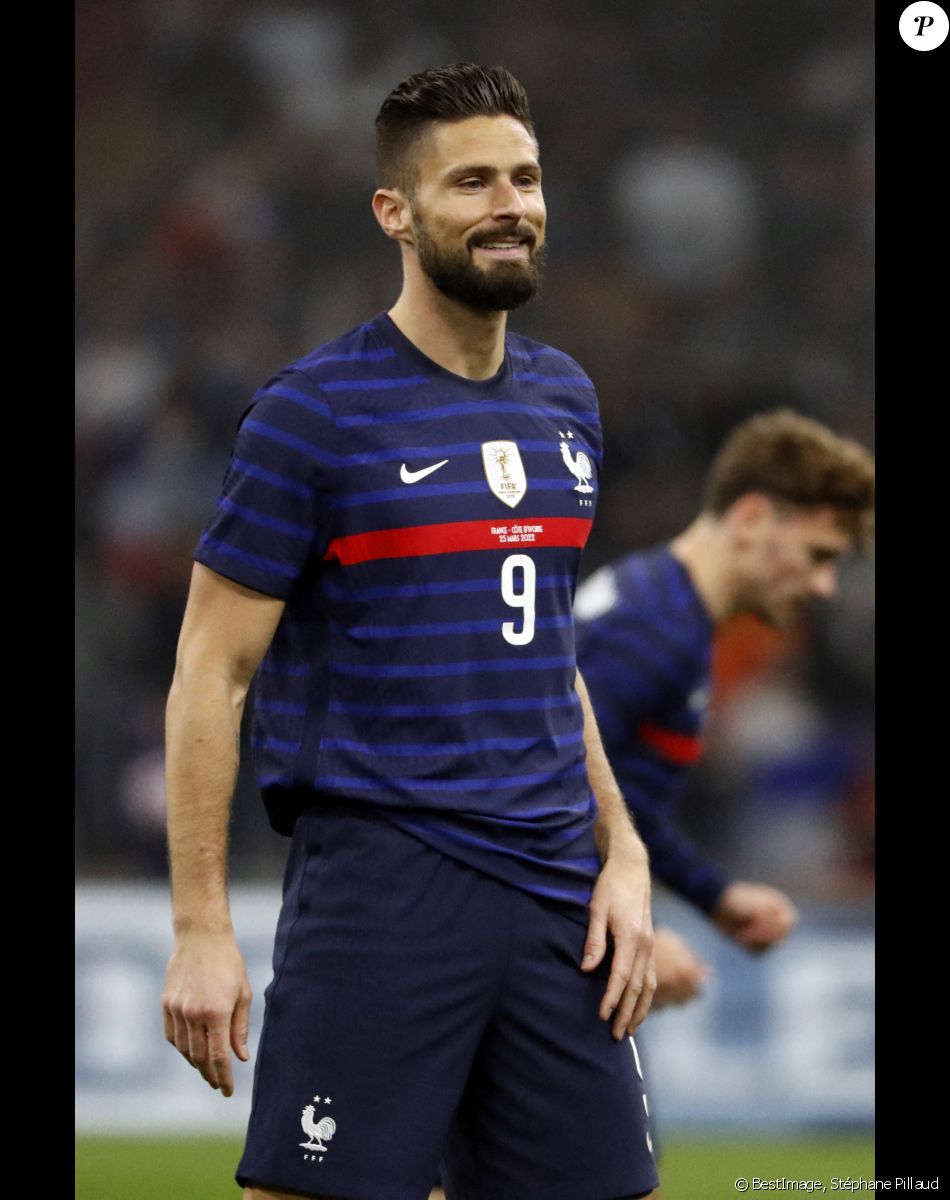 Olivier Giroud - L'équipe de France a battu la Côte d'Ivoire en amical à Marseille. © Stéphane Pillaud/Panoramic/Bestimage
