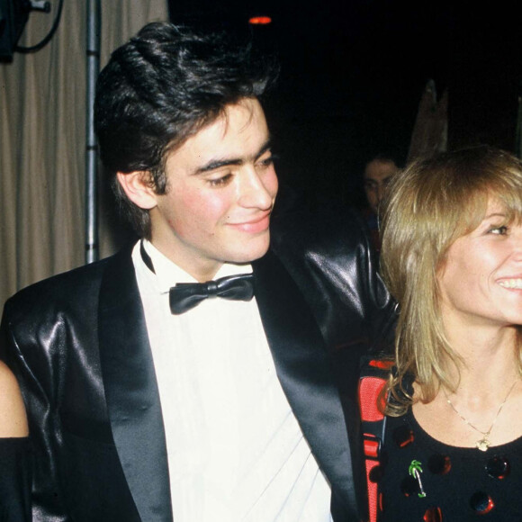 Anthony Delon et sa mère Nathalie Delon