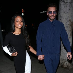 Exclusif - Christina Milian, Matt Pokora - Les célébrités arrivent à la soirée du 34 ème anniversaire d'Umar Kamani, PDG et co-fondateur de la marque de vêtements "Pretty Little Thing", à Los Angeles.