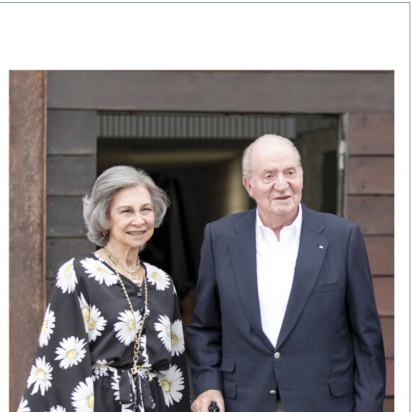 La reine Sofia et le roi Juan Carlos Ier d'Espagne, carte de voeux pour Noël 2019 et le Nouvel An 2020 le 16 décembre 2019.