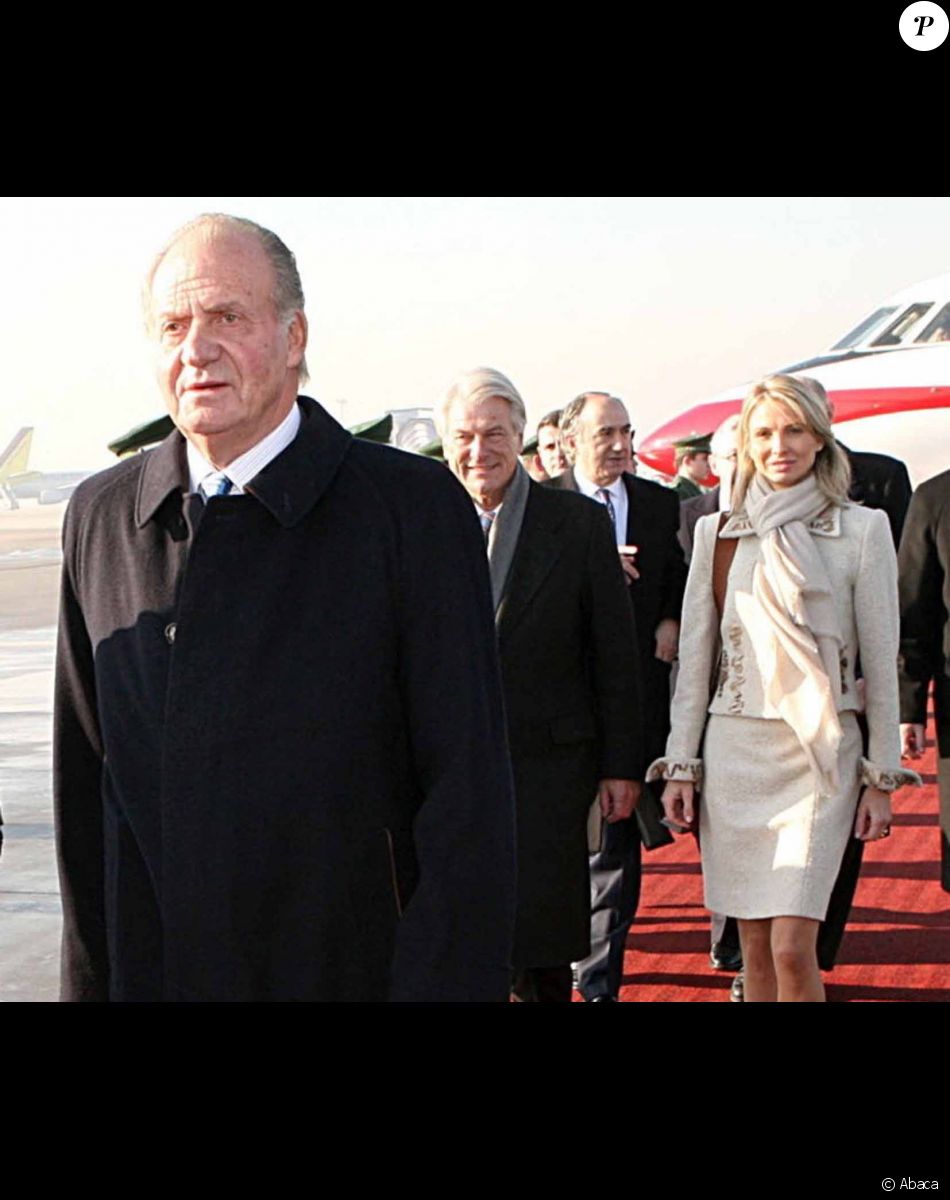 Le roi Juan Carlos et Corinna zu Sayn-Wittgenstein en Allemagne en 2006.