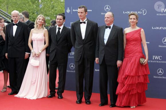 Le roi Juan Carlos et Corinna zu Sayn-Wittgenstein à Barcelone en 2006.