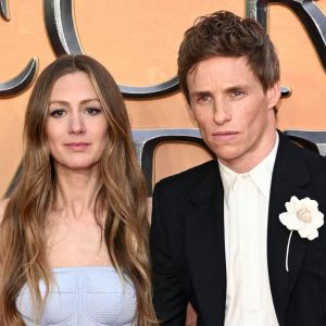 Eddie Redmayne et son épouse Hannah Bagshawe - Première du film "Fantastic Beasts: The Secrets of Dumbledore" à Londres.