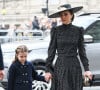Catherine (Kate) Middleton, duchesse de Cambridge, La princesse Charlotte de Cambridge - Service d'action de grâce en hommage au prince Philip, duc d'Edimbourg, à l'abbaye de Westminster à Londres, le 29 mars 2022. Le prince Philip, duc d'Edimbourg, est décédé le 9 avril 2021.