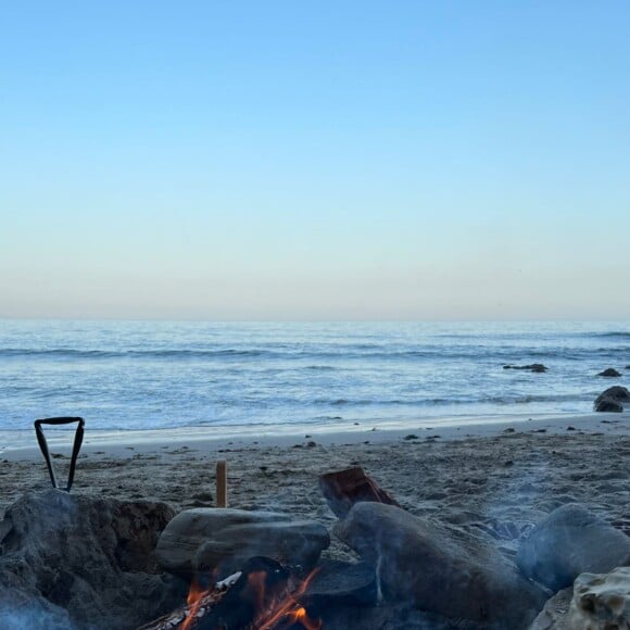 Laeticia Hallyay et Jalil Lespert passent du bon temps dans la douceur du printemps américain @ Instagram / Jalil Lespert
