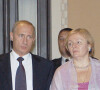 Vladimir Poutine et son épouse de l'époque Lioudmila, à Bangkok en Thaïlande