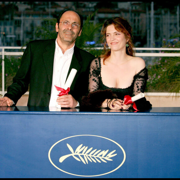 Agnès Jaoui et Jean-Pierre Bacri - Cérémonie de clôture du 57ème festival de Cannes en 2004