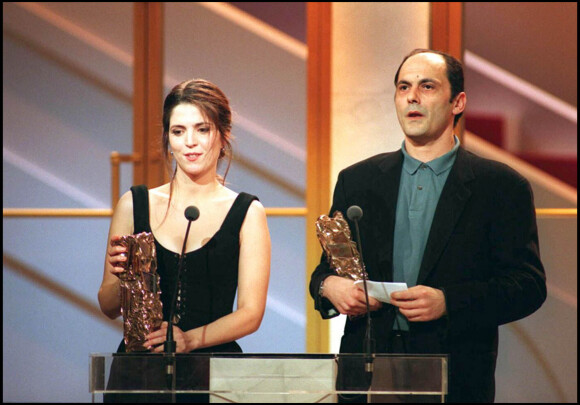 Agnès Jaoui et Jean-Pierre Bacri - César du meilleur scénario pour Smocking-No smocking en 1994