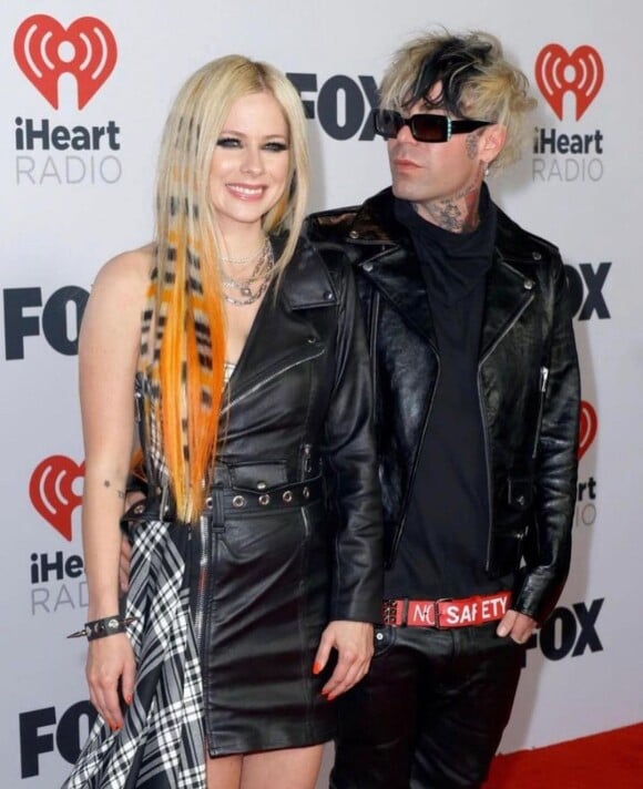 Avril Lavigne et Mod Sun à la cérémonie des iHearts Awards le 22 mars 2022. @ Instagram / Mod Sun