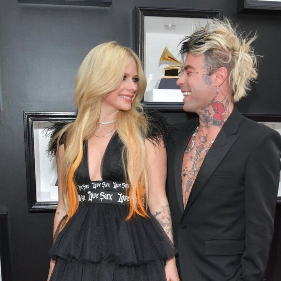 Avril Lavigne et Mod Sun à la cérémonie des Grammy Awards 2022. @ Instagram / Mod Sun