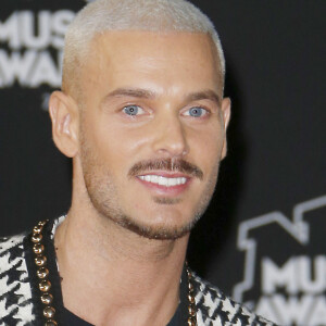 Le chanteur français M. Pokora (Matt Pokora) - 19ème édition des NRJ Music Awards à Cannes. © Christophe Aubert via Bestimage 