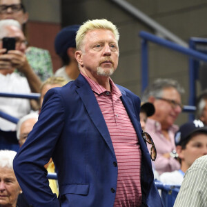 Boris Becker - Les célébrités assistent au match de tennis de l'US Open entre R. Nadal et M. Cilic (6-3, 3-6, 6-1, 6-2)