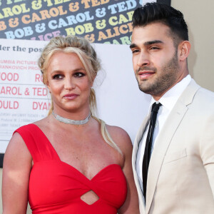Britney Spears, Sam Asghari - Les célébrités assistent à la première de "Once Upon a Time in Hollywood" à Hollywood.